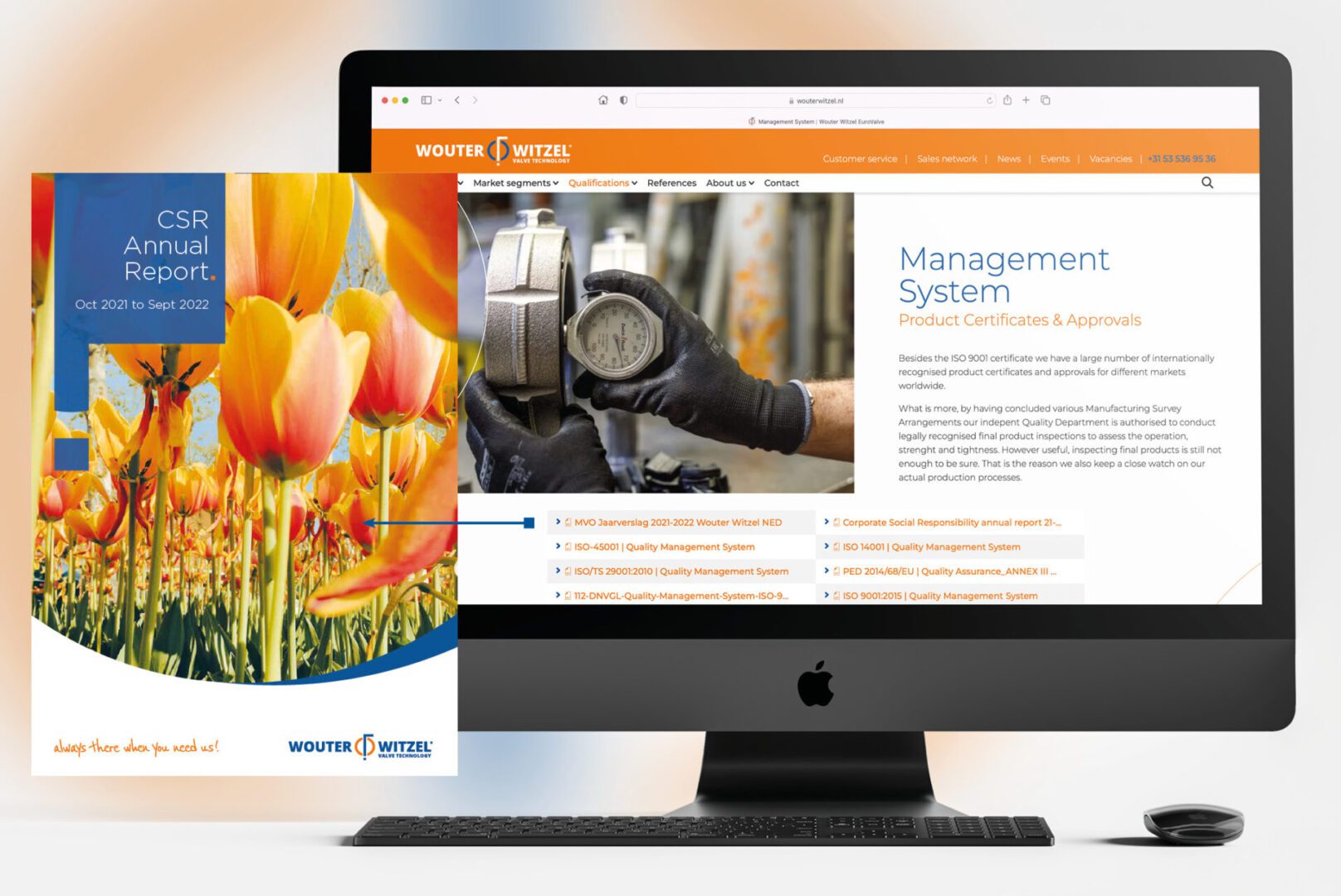 foto website MVO verslag