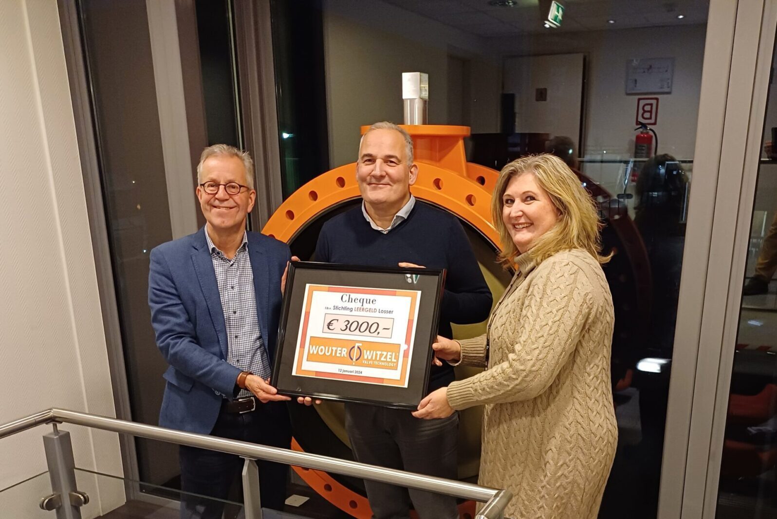 Leergeld cheque Witzel