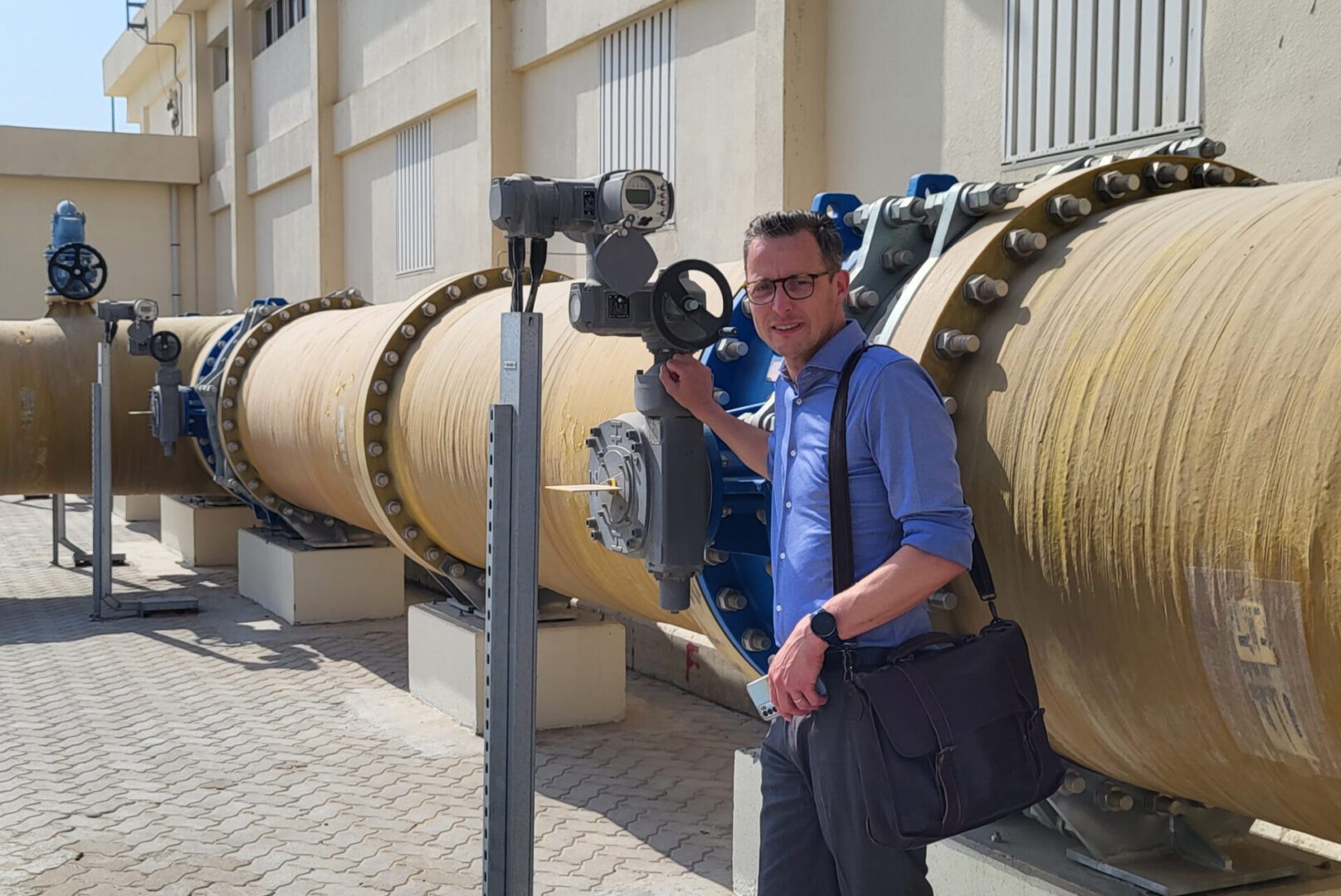 Wouter Witzel Eurovalve Butterfly Valves in the UAE Joost