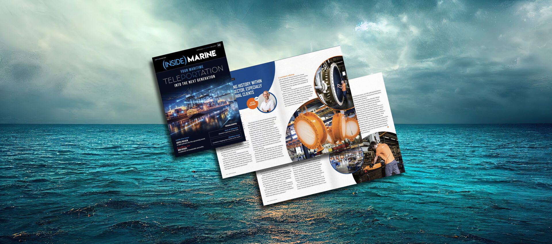 Calm,Weather,On,Sea,Or,Ocean,With,Clouds